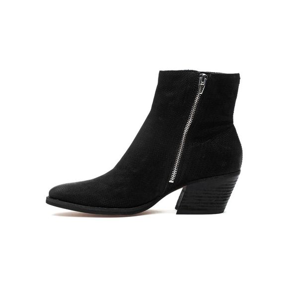 DOLCE VITA Asha Boot Black Nubuck Size 8 - Picture 3 of 9